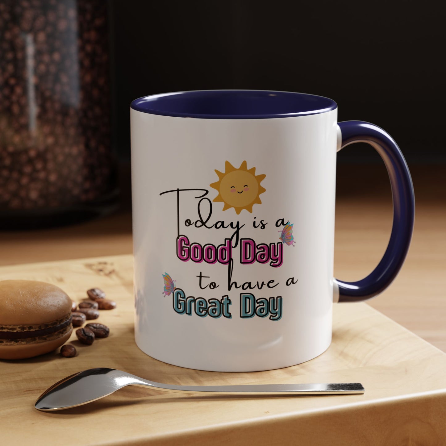 Today Is A Great Day Accent Color Mug