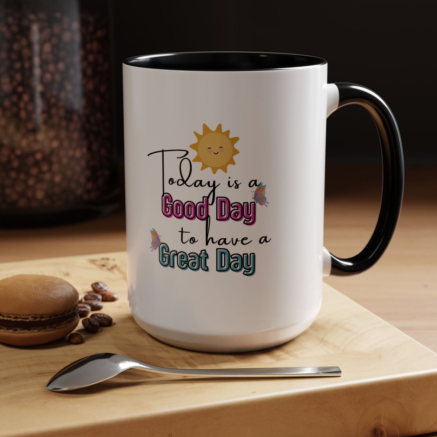 Today Is A Great Day Accent Color Mug