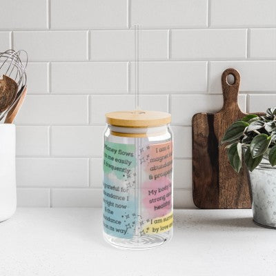 Personalized Glass Abundance Cup