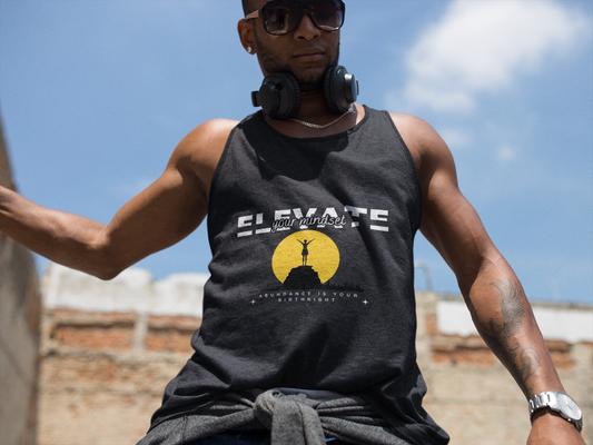 Elevate Your Mindset Unisex Jersey Tank